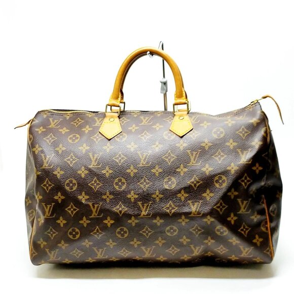 Louis Vuitton LV Hand Bag Speedy 40 Brown Monogram 630-053125 - Picture 1 of 13